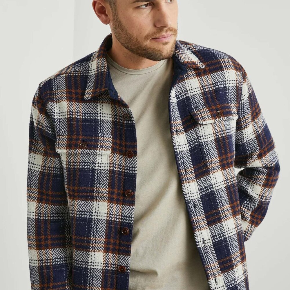 Rails Flannel Shirt Jacket / Overshirt - Medium